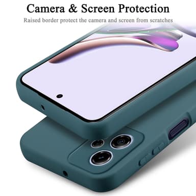 Motorola Moto G13 / G23 Skal Fodral Case (Grön)
