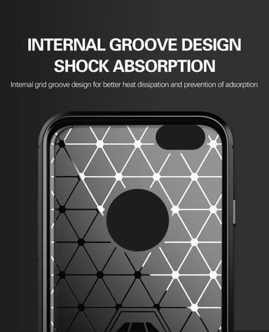 iPhone 6 PLUS / 6S PLUS Skal Fodral Case (Grå)