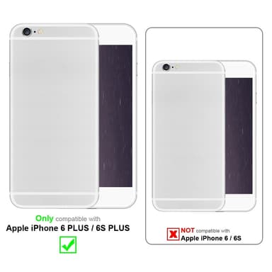 Skal iPhone 6 PLUS / 6S PLUS Fodral Case (Röd)