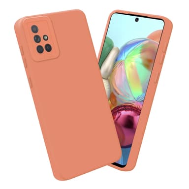 Samsung Galaxy A71 4G Skal Fodral Case (Orange)