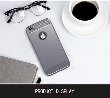 iPhone 6 PLUS / 6S PLUS Skal Fodral Case (Grå)