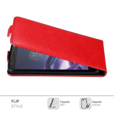 Motorola MOTO Z Flipfodral Skal (Röd)
