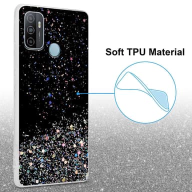 Oppo A53 Skal Fodral Case (Svart)