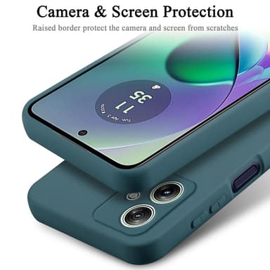 Motorola Moto G54 Skal Fodral Case (Grön)
