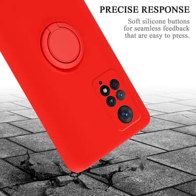 Skal Xiaomi RedMi NOTE 11 PRO 4G / 5G Fodral Case (Röd)