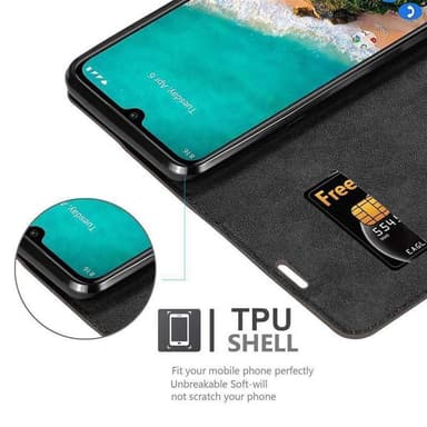 Xiaomi Mi A3 Skal Fodral Case (Brun)