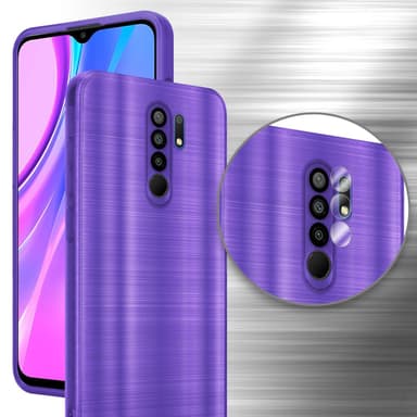 Xiaomi RedMi 9 Skal Fodral Case (Lila)