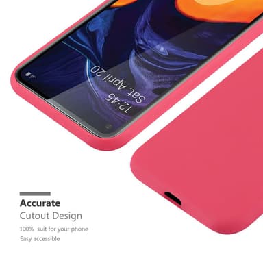 Skal Samsung Galaxy A60 / M40 Fodral Case (Röd)