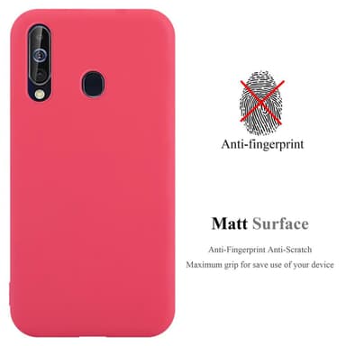 Skal Samsung Galaxy A60 / M40 Fodral Case (Röd)