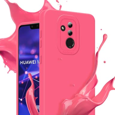 Huawei MATE 20 LITE Skal Fodral Case (Röd)