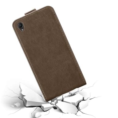 Sony Xperia Z1 Flipfodral Skal (Brun)