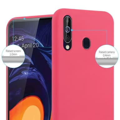 Skal Samsung Galaxy A60 / M40 Fodral Case (Röd)