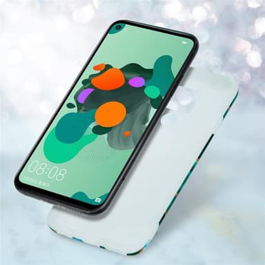 Huawei MATE 30 LITE Plånboksfodral Skal (Grön)