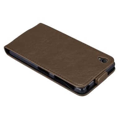 Sony Xperia Z1 Flipfodral Skal (Brun)