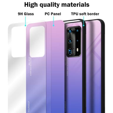 Huawei P40 PRO / P40 PRO+ Skal Fodral Case (Svart)