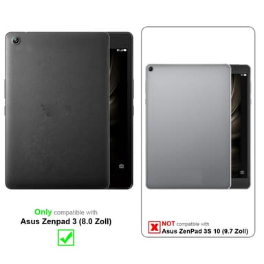 Asus Zenpad 3 (8.0 tum) Skal Fodral Case (Grön)