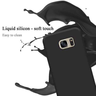 Samsung Galaxy S7 Skal Fodral Case (Svart)
