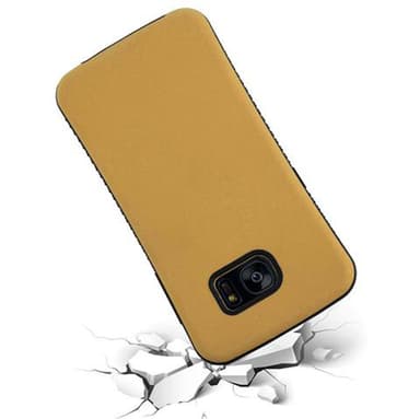 Samsung Galaxy S7 EDGE Skal Fodral Case (Brun)