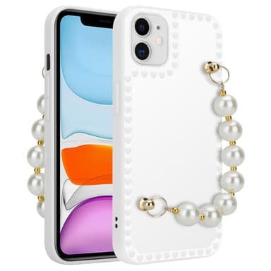 iPhone 11 Skal Fodral Case (Vit)