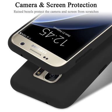 Samsung Galaxy S7 Skal Fodral Case (Svart)