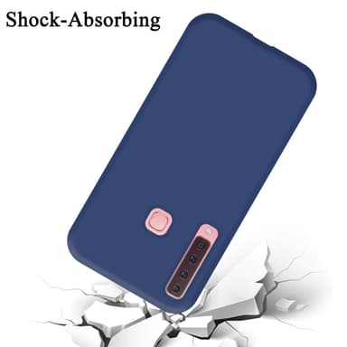 Samsung Galaxy A9 2018 Skal Fodral Case (Blå)
