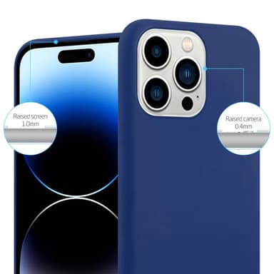 Skal iPhone 14 PRO Fodral Case (Blå)