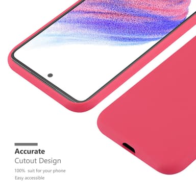 Skal Samsung Galaxy A53 5G Fodral Case (Röd)