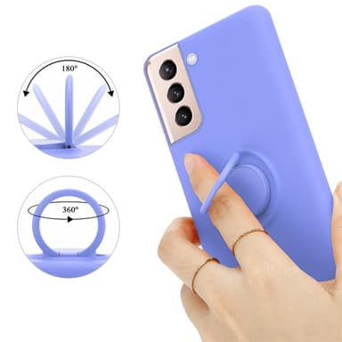 Skal Samsung Galaxy S21 PLUS Fodral Case (Lila)