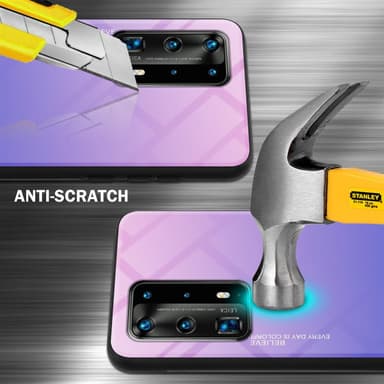 Huawei P40 PRO / P40 PRO+ Skal Fodral Case (Svart)