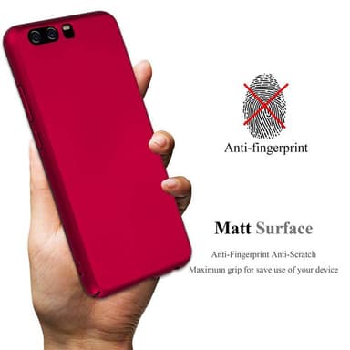 Huawei P10 Skal Fodral Case (Röd)