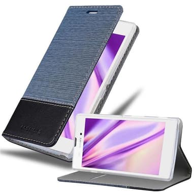 Sony Xperia T3 Plånboksfodral Skal (Blå)