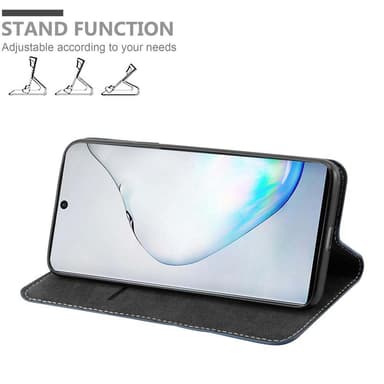 Samsung Galaxy NOTE 10 Skal Fodral Case (Blå)