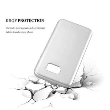 Skal Samsung Galaxy S7 EDGE Fodral Case (Silver)