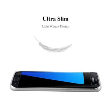 Skal Samsung Galaxy S7 EDGE Fodral Case (Silver)