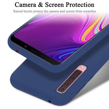 Samsung Galaxy A9 2018 Skal Fodral Case (Blå)