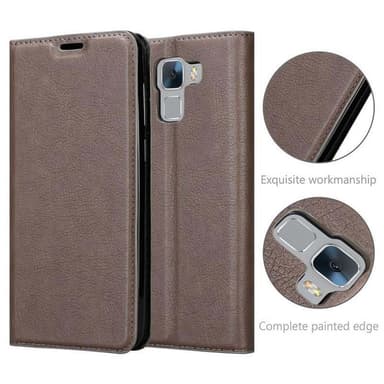 Honor 7 Skal Fodral Case (Brun)
