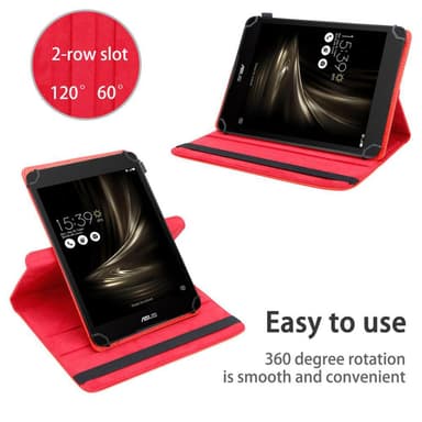Asus Zenpad 3 (8.0 tum) Skal Fodral Case (Röd)