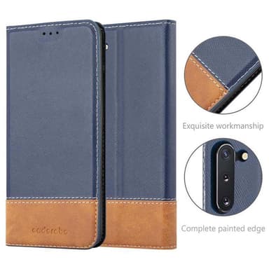Samsung Galaxy NOTE 10 Skal Fodral Case (Blå)