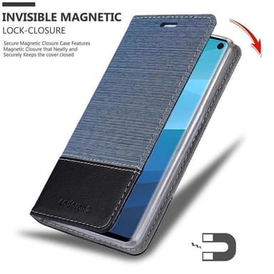 Samsung Galaxy S10 4G Plånboksfodral Skal (Blå)