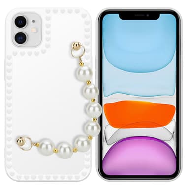 iPhone 11 Skal Fodral Case (Vit)