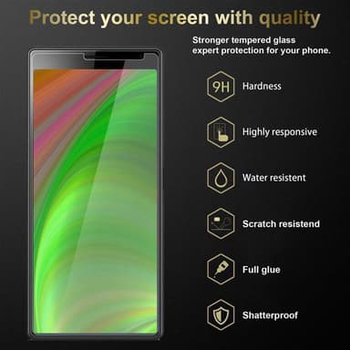 Sony Xperia 10 / Xperia XA3 3x Skyddsglas Skyddsfilm