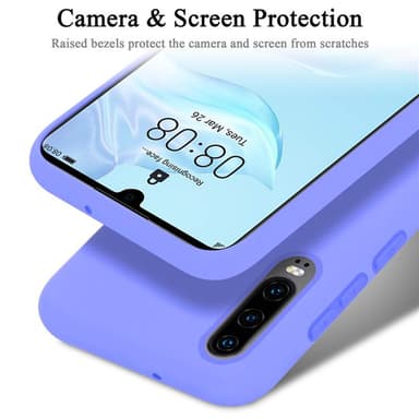 Huawei P30 Skal Fodral Case (Lila)