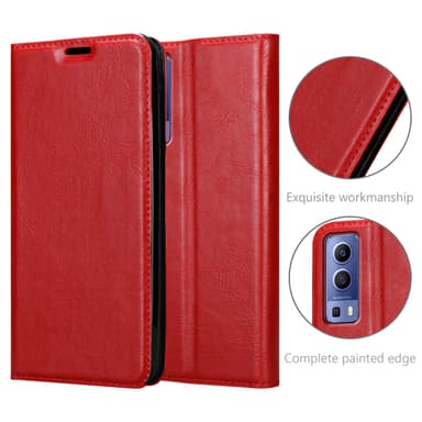 Vivo Y52 5G / Y72 5G Skal Fodral Case (Röd)