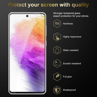 Samsung Galaxy A73 5G Skyddsglas Skyddsfilm Skärmskydd