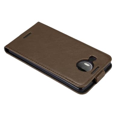 Nokia Lumia 950 XL Flipfodral Skal (Brun)