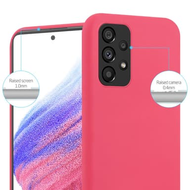 Skal Samsung Galaxy A53 5G Fodral Case (Röd)