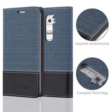 LG G2 MINI Plånboksfodral Skal (Blå)