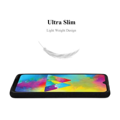 Skal Samsung Galaxy M21 / M30s Fodral Case (Svart)