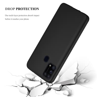 Skal Samsung Galaxy M31 Fodral Case (Svart)