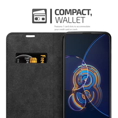 Asus ZenFone 8 FLIP Skal Fodral Case (Röd)